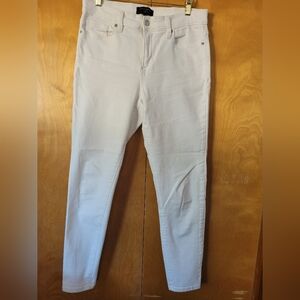 Banana Republic Womens White Jean Skinny Fit Size 29/8